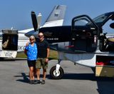 Mark and Candace in front The Roughrider Kodiak, FXE airport, Florida 076  