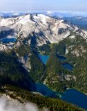 Snowking Mountain, Cyclone Lake, Snowking Lake, Skaro Lake, Neori Lake, Found Lake, Cascade Mountains, Washington 220