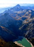 Snow Lakes, McClellan Peak, Enchantment Lake and Basin, The Temple, Dragontail Peak, Colchuck Peak, Sherpa Peak, Mount Stuart
