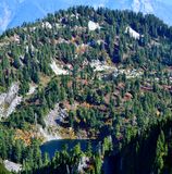 Snowslide Lake on Ragged Ridge, Near Index, Washington 307  