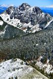 Granite Mountain Lookout on Granite Mtn, Chair Peak, Bryant Peak, Cascade Mountains, Washington 217