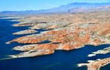 Landscape Overton Arm, Lake Mead, Lime Ridge, Virgin Mountains, Nevada 812  