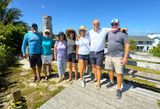 Group picture at Cholera Cemetery, Hope Town Elbow Cay Bahamas   