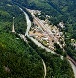 Town of Skykomish, Skykomish Airport, Skykomish River, Washington 024 