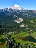 Tipson Lake, Mather Memorial Parkway, Chinook Pass, WA 410, Cayuse Pass, Sheepskull Gap,Governors Ridge, Cowlitz Chimneys, Mount