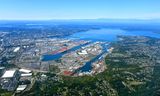 Port of Tacoma, Commencement Bay, Browns Point, Tacoma Dome, Downton Seattle, Tacoma Narrow Bridge, Gig Harbor, Fox Island, Vash