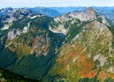Alaska Mountain, Alaska Lake, Gold Creek Valley, Mount Thomson, Red Mountain, Kendall Peak, Cascade Mountains, Washington 1958