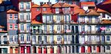 Doors and Windowss in Old Town Porto, Portugal 1402  