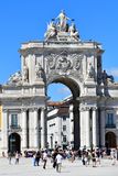 Arch of the Street Augusta, Praa do Comrcio, Lisbon Portugal 249  
