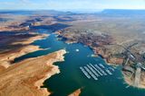Wahweap Marina, Wahweap Bay, Lake Powell, Antelope Island, Glen Canyon Dam, Beehive Rock, Glen Canyon, Ferry Swale, Colorado Riv