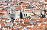 Old Town Lisbon, Santa Justa Lift, Carmo Archaeological Museum,  Portugal 115 