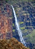 Waterfall at Waimea Canyon State Park, Kauai Hawaii 734  