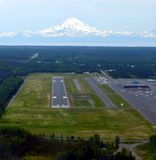 Soldotna Airport PASX, Cook Inlet, Mount Redoubt Volcano, Kenai Peninsula, Soldotna Alaska 494 