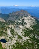 Craig Lake, Mt Bullons, Whitehorse Mountain, Twin Sisters Mountain, Mount Baker, Mount Shuksan, Washington 442  