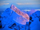Three Fingers Lookout on Three Fingers Mountain, Mount Rainier,  Cascade Mountains, Washington 765c