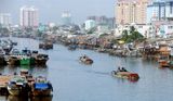 Boat Activities on Kenh Te in Saigon, Vietnam 146