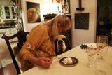 18 Greater love hath no Woman than this, To share her Pumpkin Pie with her friend.