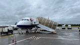 On the tarmac at Edinburgh Airport (IATA: EDI, ICAO: EGPH)