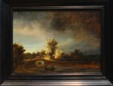 012 Paysage avec un pont de pierre- Rembrandt (1606-1669).JPG