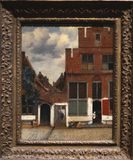 030 Vue des Maisons de Delft connue sous le nom de La Petite Rue- Johannes Vermeer 1632-1675.JPG