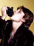 Leah - Eating Grapes