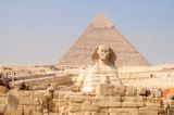 The Sphinx and Khafres Pyramid