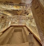 Interior of Pharaoh Rameses IX Tomb @ Valley of the Kings (KV6)