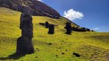 Moai at Rano a Raraku