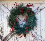 Barn Door Wreath