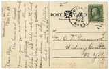 Beachs Store, Woronoco, Mass. reverse