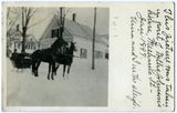 This picture was taken in front of Nellie Johnsons house, Mechanic St - Jan. 1898.jpg