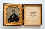 Sixth plate Ambrotype USA (?) c. 1860