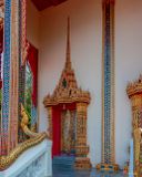 Wat Khosit Wihan Phra Ubosot Entrance (DTHP0577)