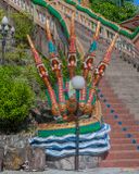 Wat Khao Rang Stair Naga Guardian (DTHP0544)