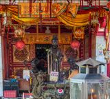 San Jao Pud Jor or Kuan Im Teng-觀音廟 Outer Altar and Kuan Im Image and Entrance (DTHP0517)