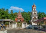 Wat Suwan Khiri Wong Phra Ubosot Gate and Bell Tower (DTHP0008)