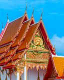 Wat Luang Pu Supa Phra Ubosot Gable (DTHP0328)
