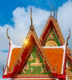 Wat Luang Pu Supa Pavilion Gable (DTHP0338)