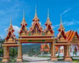 Wat Luang Pu Supa Temple Gate (DTHP0343)