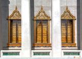 Wat Saket Phra Ubosot Windows (DTHB0034)