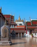 Wat Saket Phra Ubosot Boundary Stones, Phra Wihan and Temple of the Golden Mount (DTHB0813)