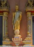 Wat Thong Bon Phra Ubosot Entrance Buddha Image and Boundary Stone (DTHB2598)