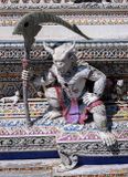 Wat Pariwas Ubosot Supporting Demon (DTHB2647)