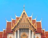 Wat Benchamabophit Phra Ubosot Gable (DTHB1241)