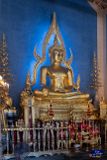 Wat Benchamabophit Phra Ubosot Principal Buddha Image (DTHB2664)