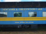 NYGL RR parked at Port Jervis