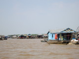 Tonle Sap Lake -- floating village