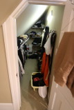 third floor walk in closet