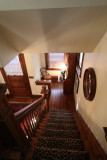 main staircase down from 2nd floor to 1st landing and alcove