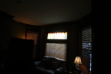 Stained glass in living room